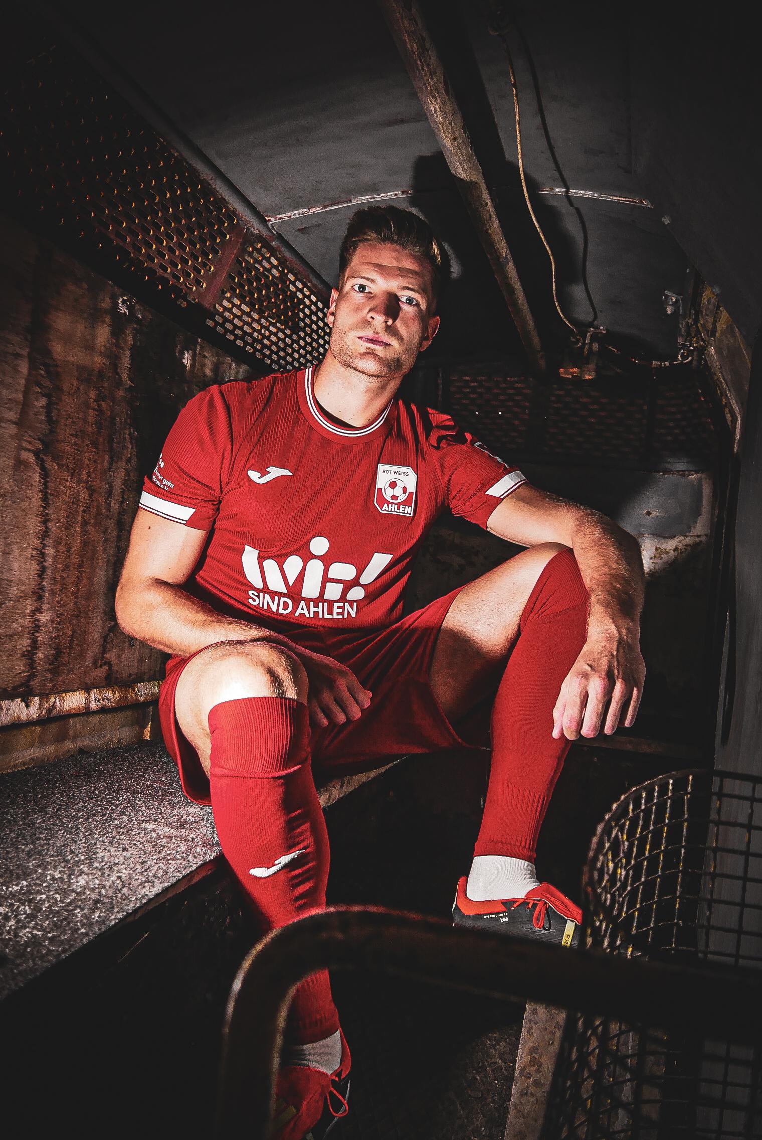 Joma RW Ahlen Trikot 25/26 Home Rot