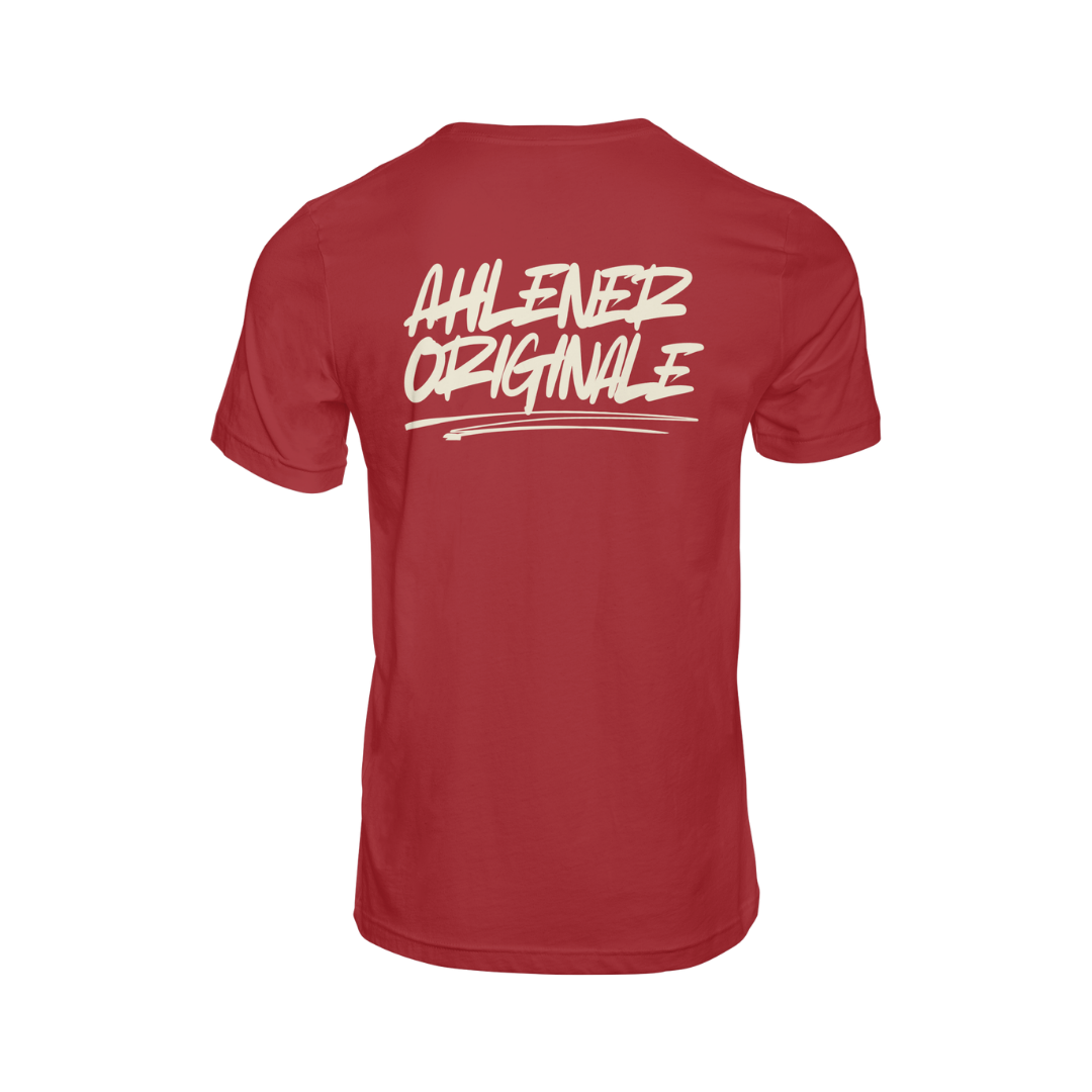 T-Shirt Wir sind Ahlener Originale Rot
